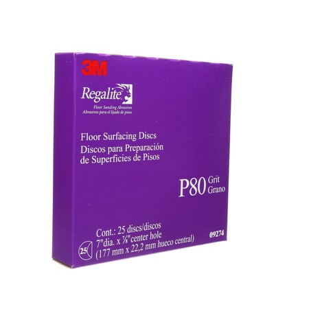 3M Floor Surfacing Discs 09274, 7"x7/8, PK200 99354870